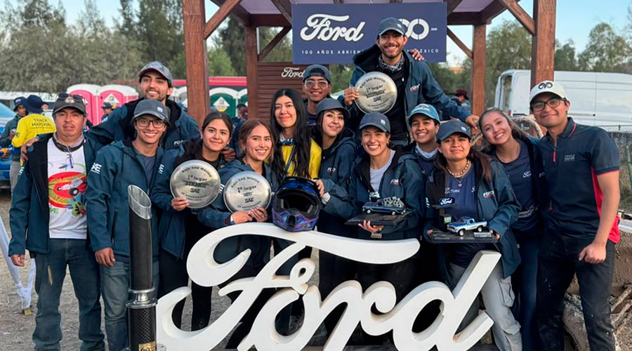 El grupo estudiantil  Exergia Racing Team con estudiantes del Tec campus Quer&eacute;taro obtuvo el primer lugar general 