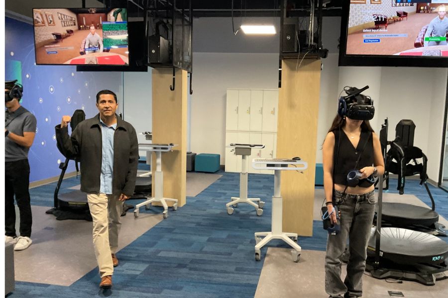 experiencia vr en campus Santa Fe