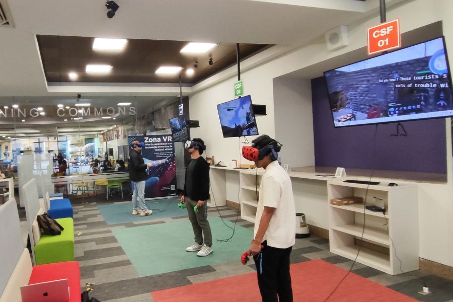 experiencia vr escuela de negocios