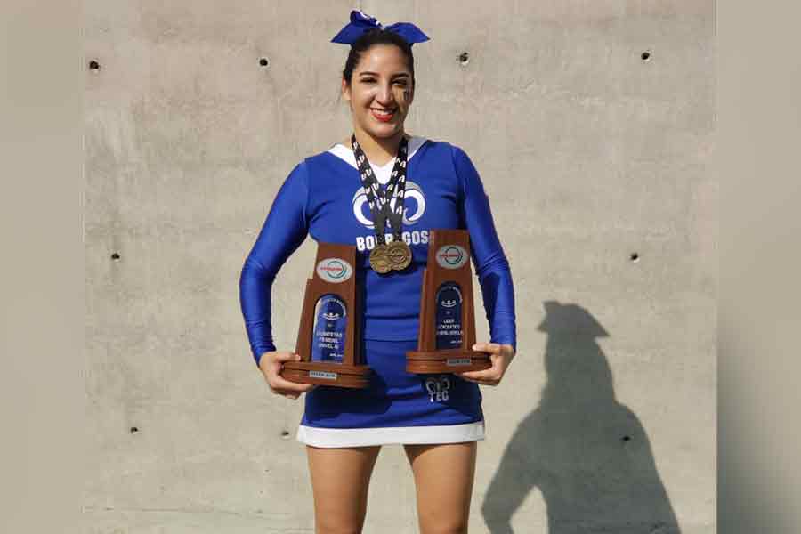 Fabiola Navarrete, Cheer Borregos, Arte y Cultura campus Monterrey, reconocimiento CONADEIP