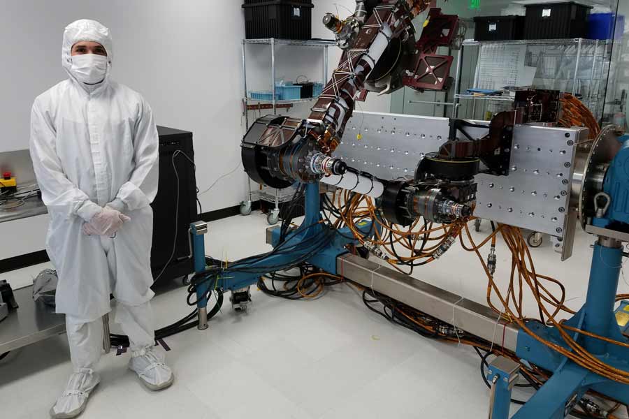 Fernando Mier en la NASA