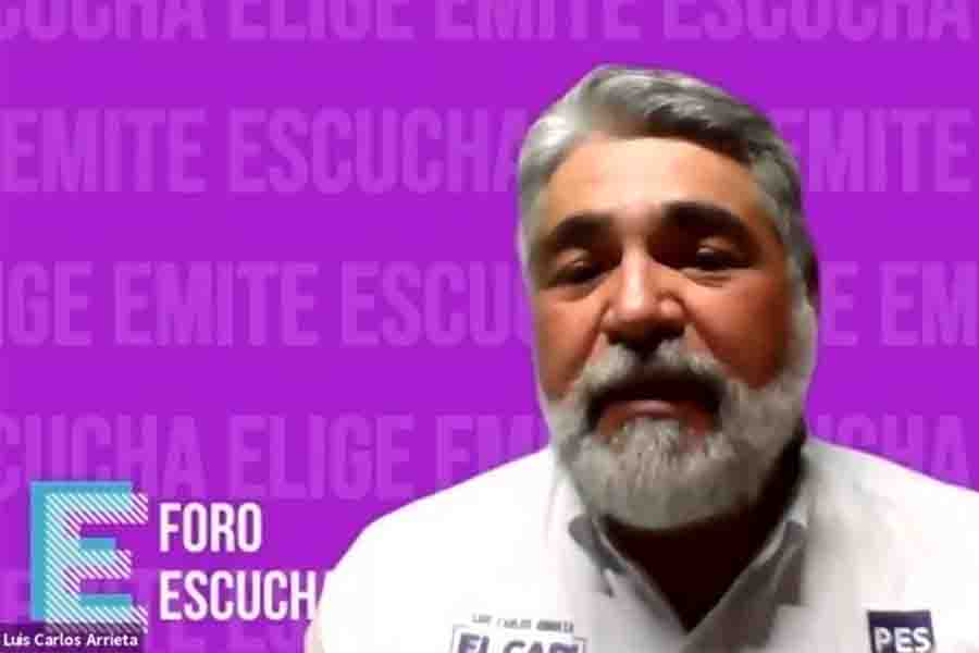 Foro Escucha candidato Luis Arrieta PES