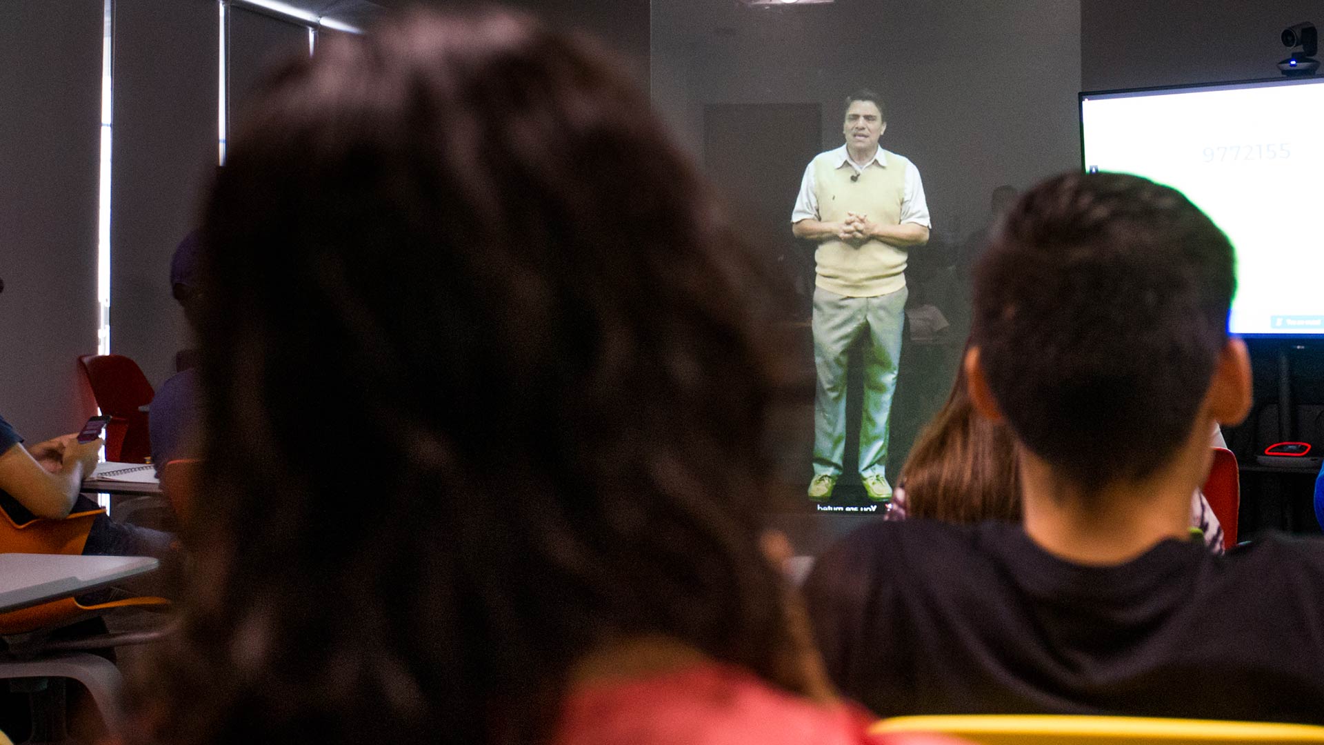 holograma en el Tec