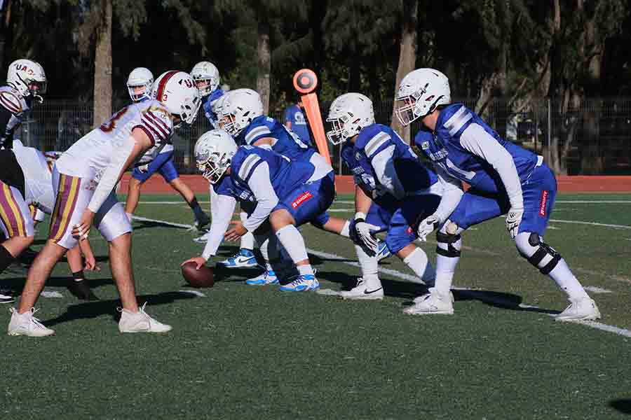 Futbol americano semifinal ganada por el equipo de PrepaTec Guadalajara.