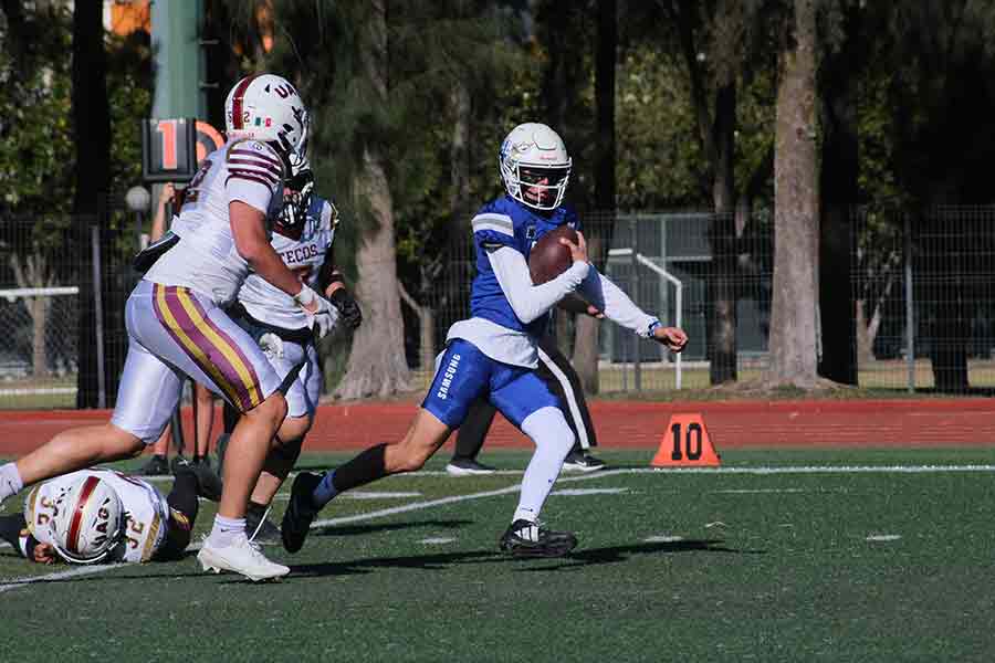Futbol americano semifinal ganada por el equipo de PrepaTec Guadalajara.