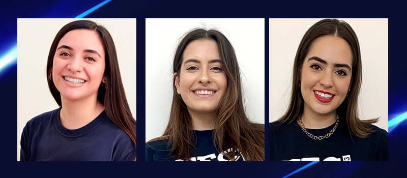 Nominadas y Ganadora Mejor Estudiante de Vivencia Estudiantil, Gala Borrego 2020