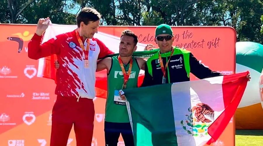 José Luis Herrera subió al podio en cuatro ocasiones en los Juegos Mundiales de Trasplantados
