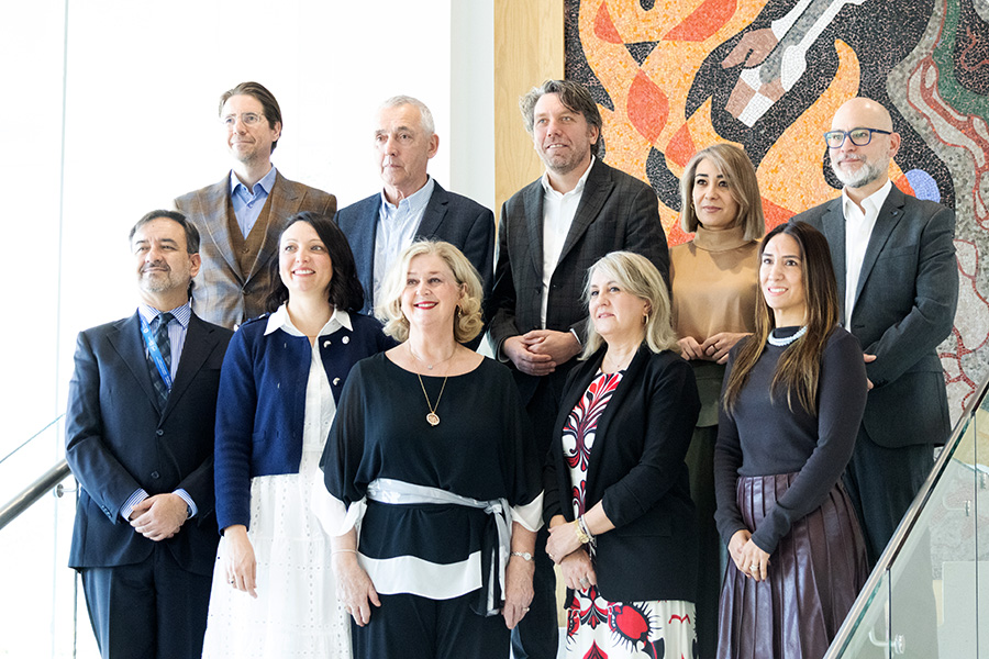 Integrantes de GEM, gobierno de Nuevo Le&oacute;n y el Tec de Monterrey