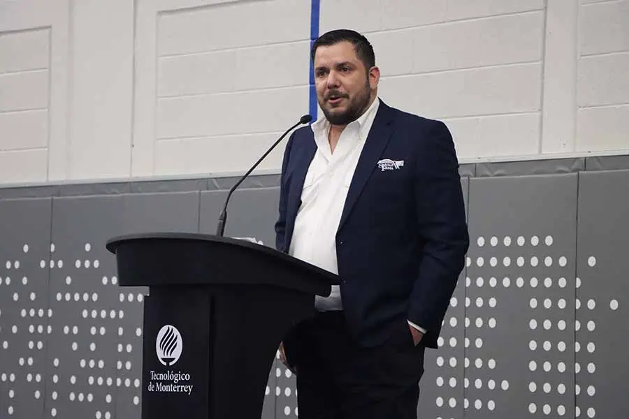 Gilberto Escobedo integrante del Salón de la Fama del Tec de Monterrey.
