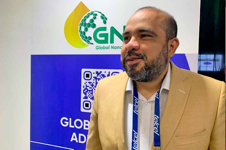 Edgar Raygoza, CEO de Global Nano Additives.