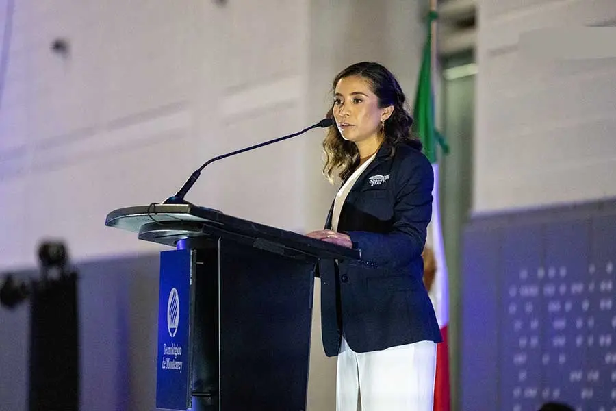 Ana Guadalupe Pontigo, integrante de la generación 2025 del Salón de la Fama del Tec de Monterrey.