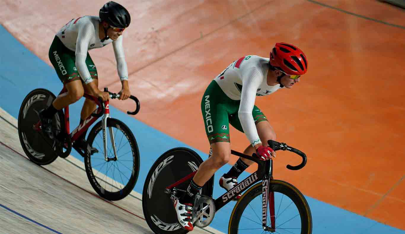 Prueba Madison en Campeonato Mundial Junior UCI 2021, El Cairo.