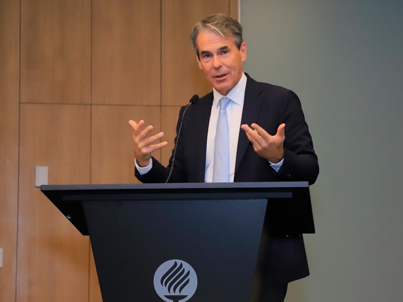 Guillermo Torre, rector de TecSalud y vicepresidente de Investigación del Tec.