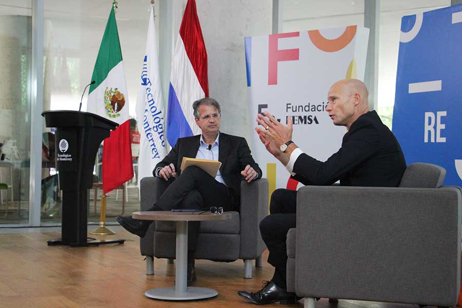 Henk Ovink, conversatorio sobre crisis del agua en campus Monterrey