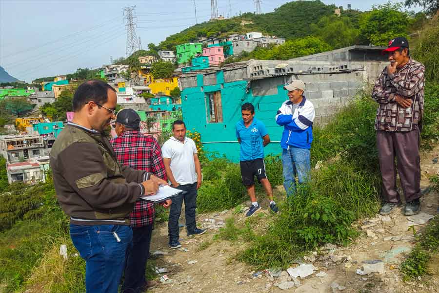 Como enlace comunitario del Tec, Víctor es el vínculo entre la población y el gobierno y organizaciones que buscan brindar ayuda a la zona.