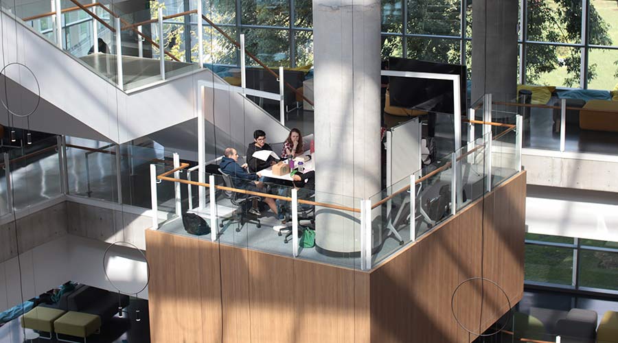 Interior biblioteca Tec CCM