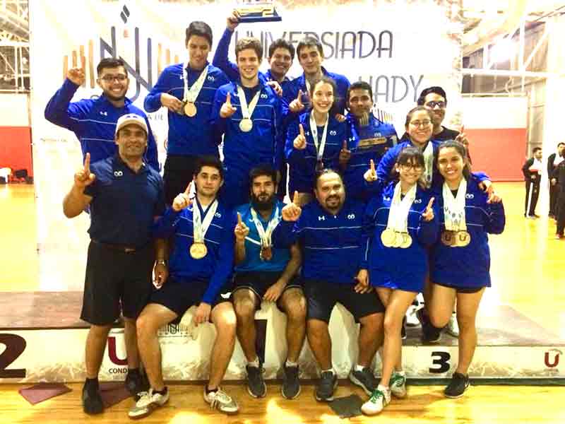 José María fue pilar en los Borregos de Tenis de Mesa del campus Monterrey.