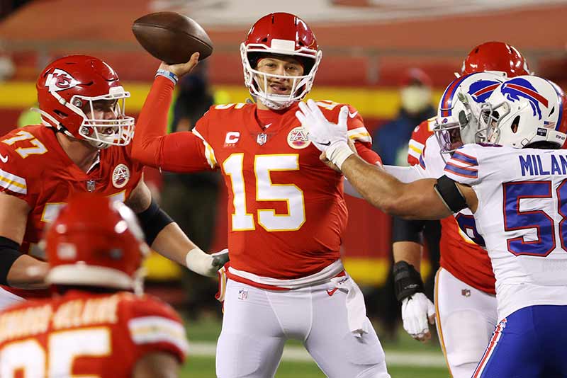 Patrick Mahomes buscará el bicampeonato este domingo. 