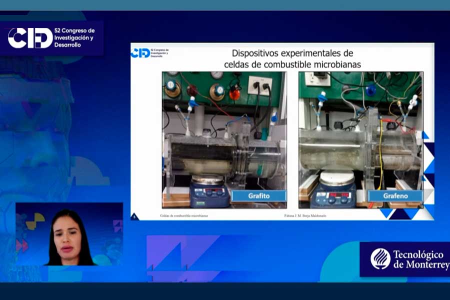 Con su investigación, la estudiante busca atender problemas con impacto ambiental.