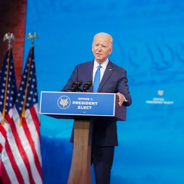 Joe Biden asumirá su mandato el 20 de enero.