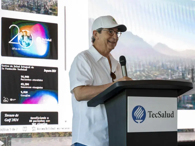 Dr. Juan Homar Páez, director de la Fundación TecSalud.