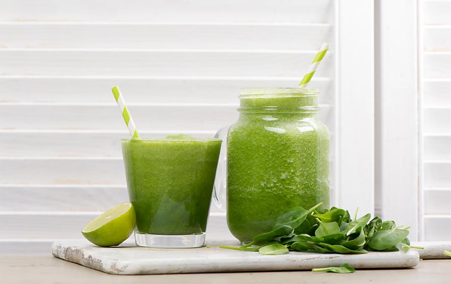 Receta de jugo verde