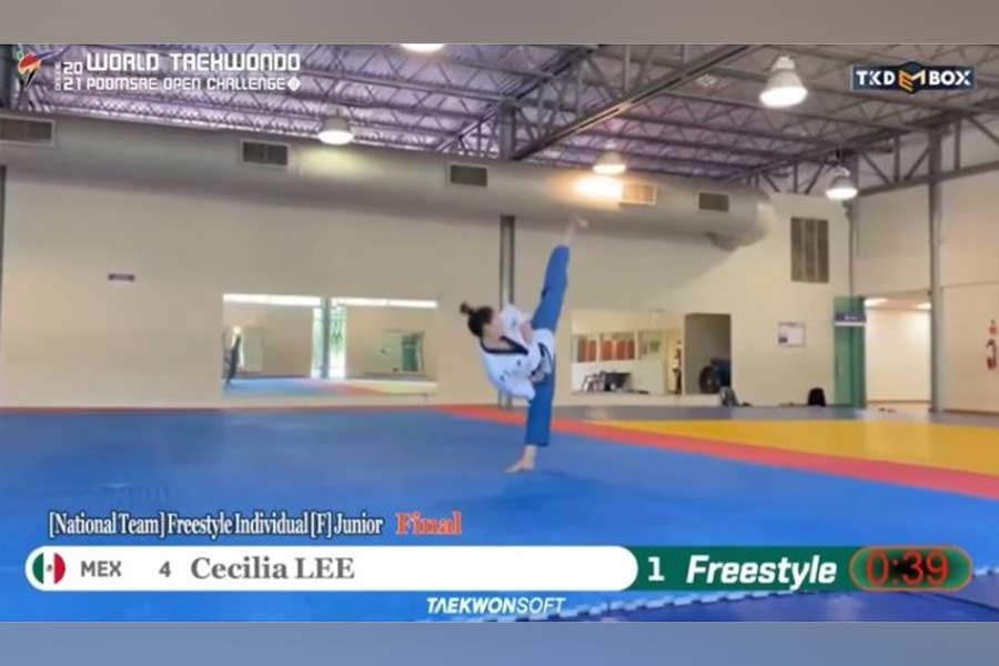 La Federación Mexicana de Taekwondo convocó a Cecilia Lee.