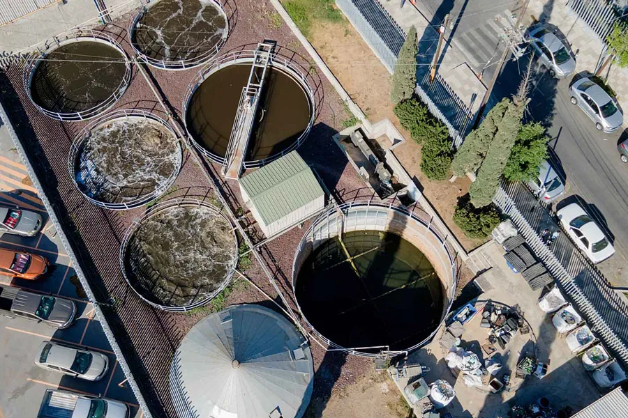 Planta tratamiento del agua