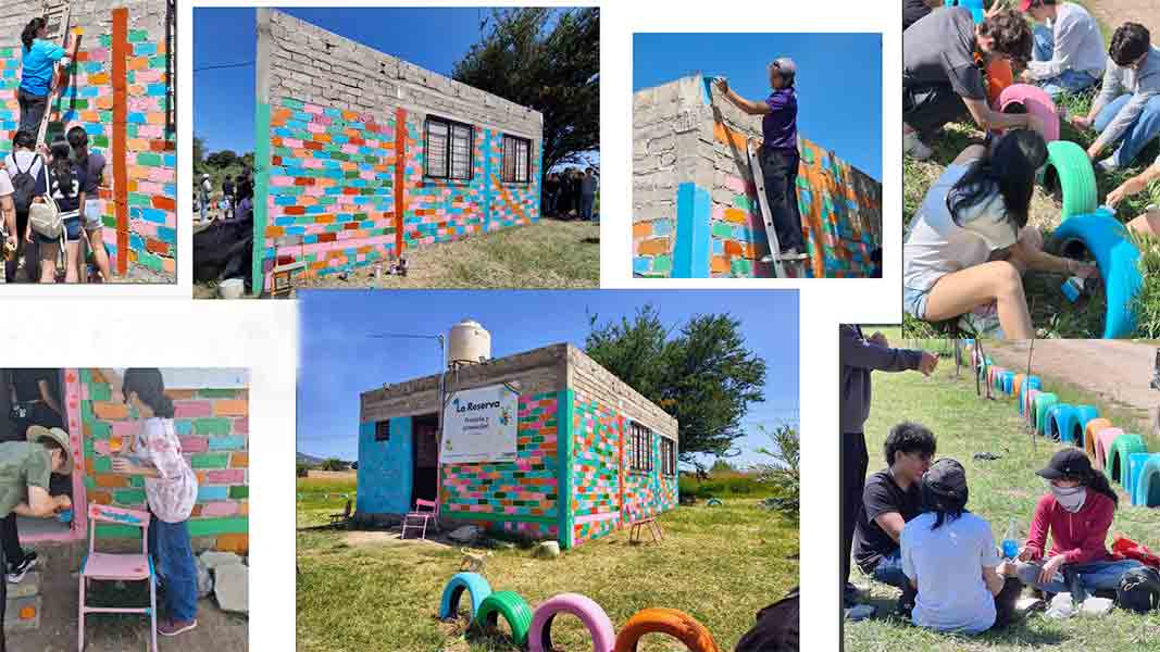 Labor social en Zapopan, realizado por estudiantes de la PrepaTec Guadalajara.