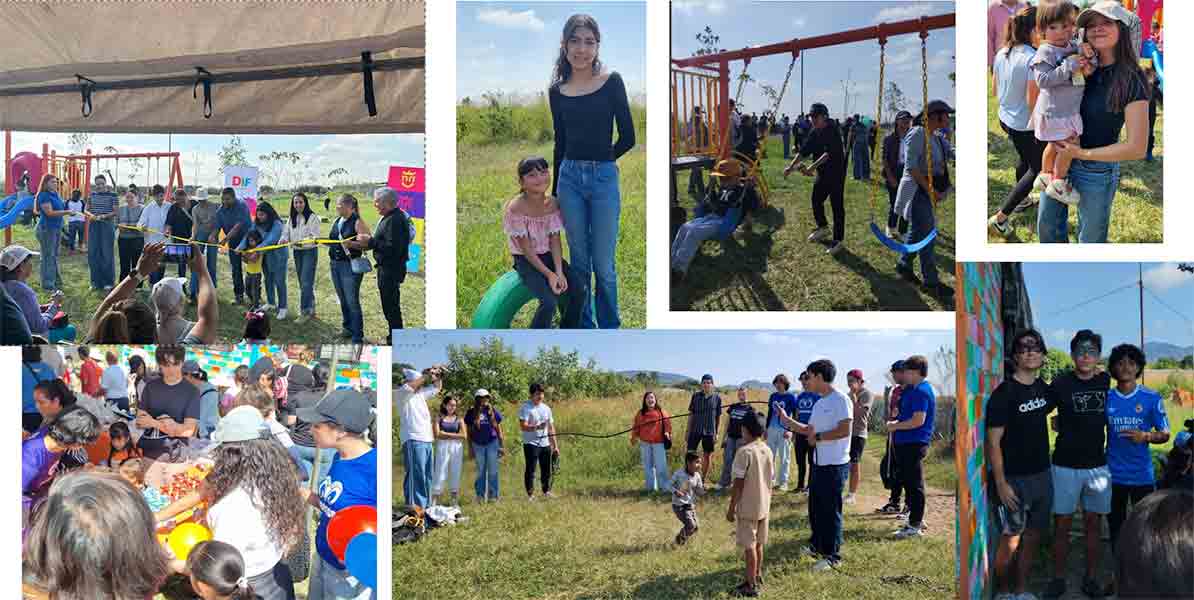 Labor social en Zapopan, realizado por estudiantes de la PrepaTec Guadalajara.