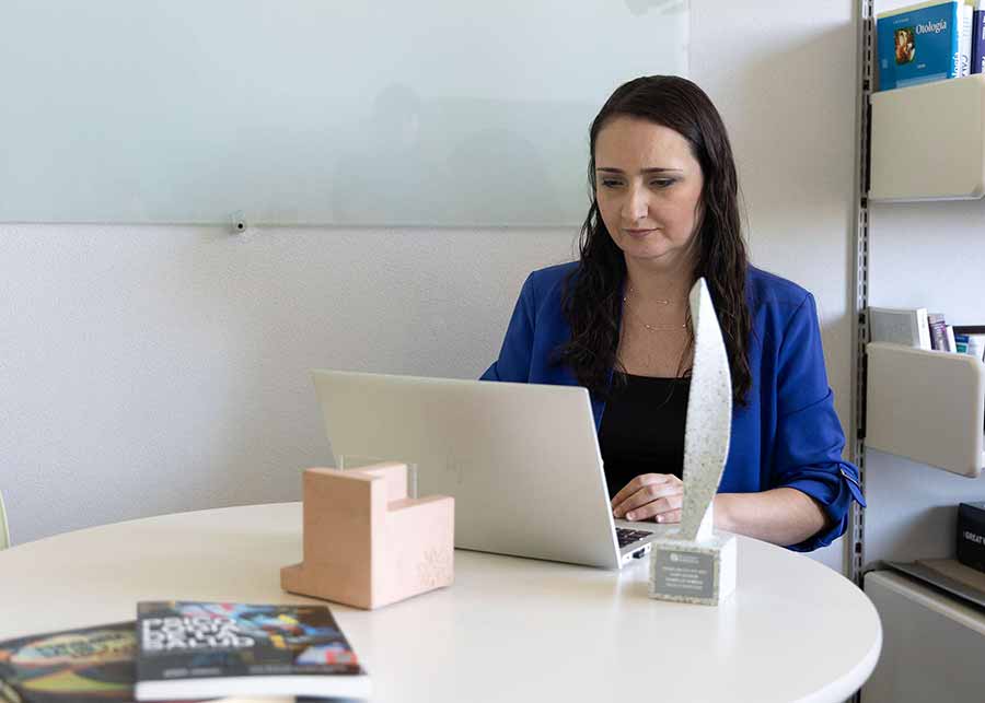 Leivy González, profesora del campus Guadalajara y Premio Mujer Tec.