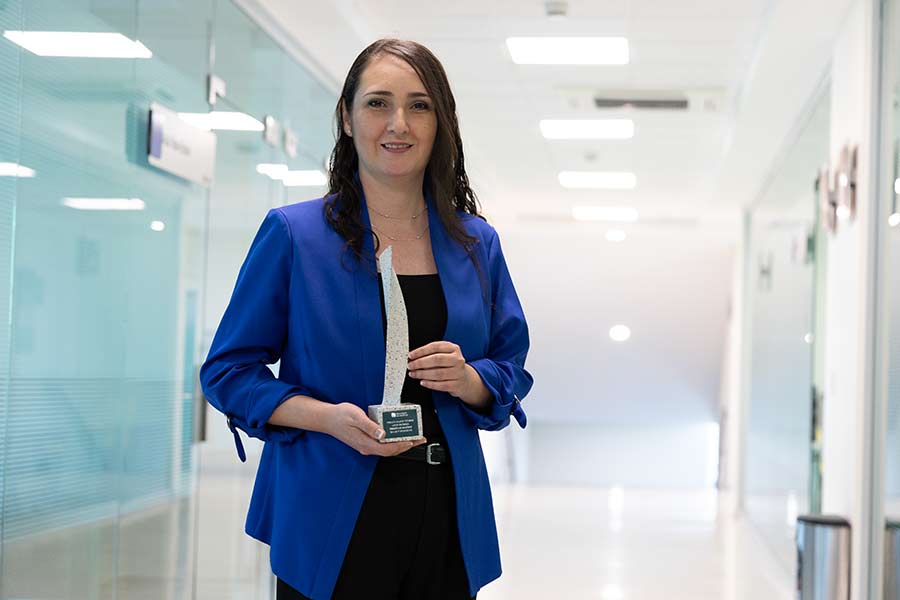 Leivy González, profesora del campus Guadalajara y Premio Mujer Tec.