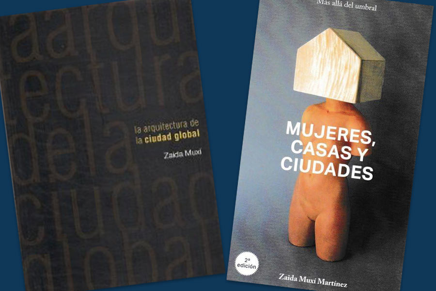 La arquitecta cuenta con varios libros en los que ha plasmado los hallazgos de sus investigaciones en arquitectura, urbanismo y género.