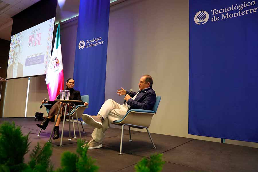 Liderazgo empresarial es la temática que aborda el libro de Salvador Alva, en el marco del programa del Tec en la FIL Guadalajara.