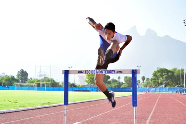 El atleta Salvador García