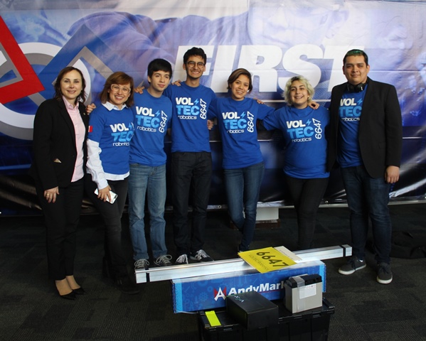 Equipo: Voltec Robotics de Prepa Eugenio Garza Lagüera Región Norte