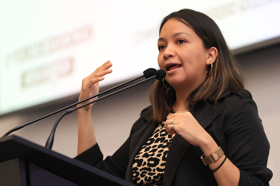 Lucero Sandoval, profesora de cátedra en la Escuela de Humanidades y Educación del Tec en Estado de México.
