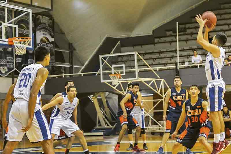 Luis Eduardo Mora, destacado deportista de basquetbol Borregos Monterrey