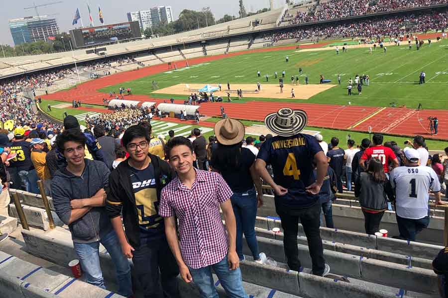 Luis Gerardo Rodarte, alumno de campus Monterrey durante su etapa como estudiante de la UNAM.