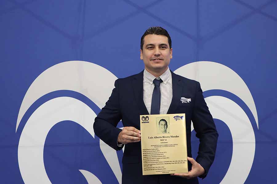 Luis Rivera, integrante de la generación 2023 del Salón de la Fama del Tec.