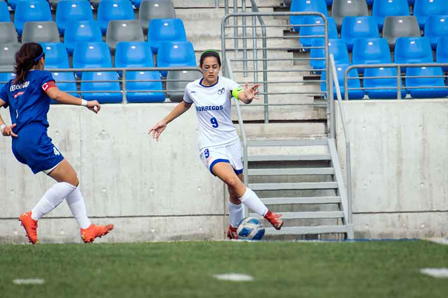 María Isabel Guerra, capitana de Borregos Monterrey Femenil, fue la jugadora más valiosa del torneo.