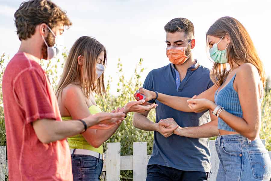 Medidas preventivas contra la COVID.