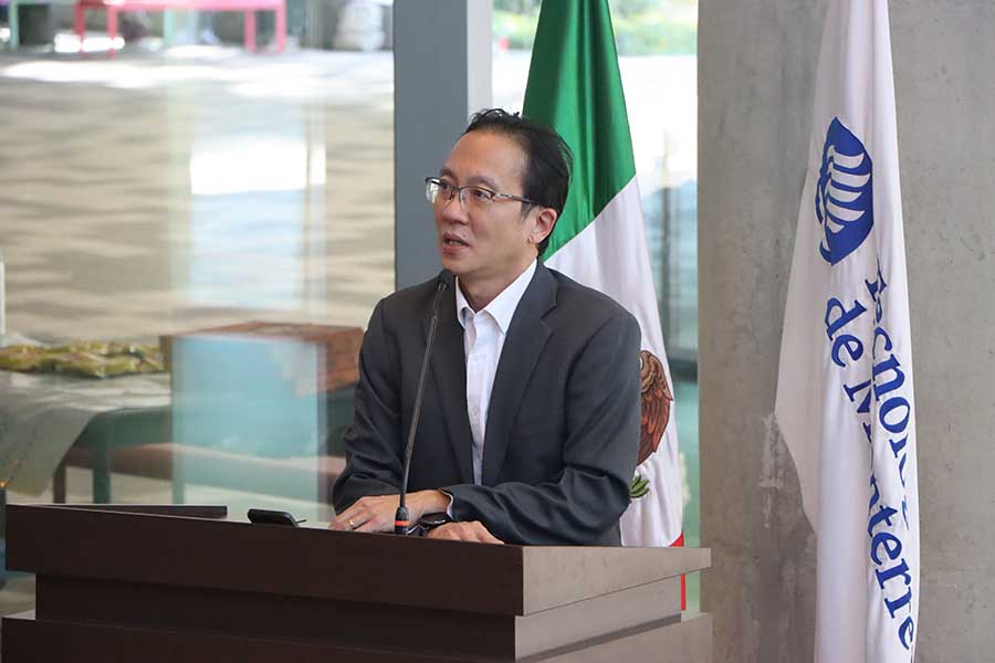 Michael Fung, director del Instituto del Futuro de la Educación en la Triple Helix Conference.