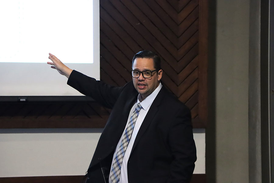 Miguel Davis, profesor de ingeniería civil del campus Monterrey.