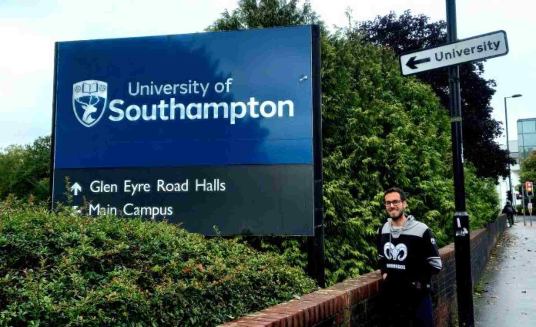 Miguel Martínez en la Universidad de Southampton