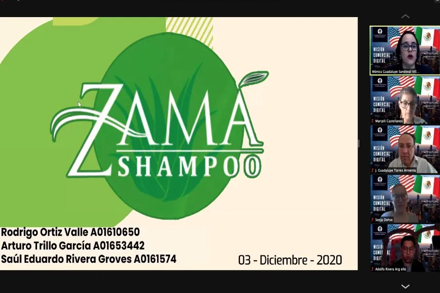 Presentación del equipo que representaba a la empresa Natura Zama