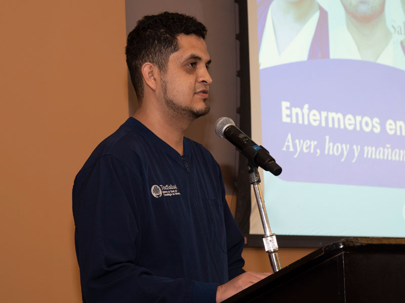 Missael Morales, líder de la Clínica de Catéter de TecSalud.