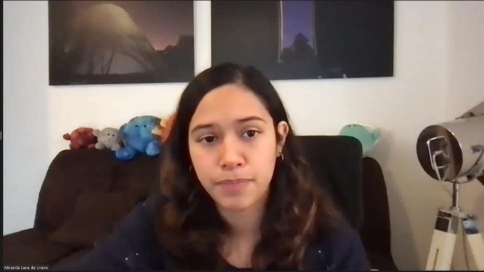 Miranda Jaramillo especialista en Astronomía y Astronáutica ha trabajado con la NASA.