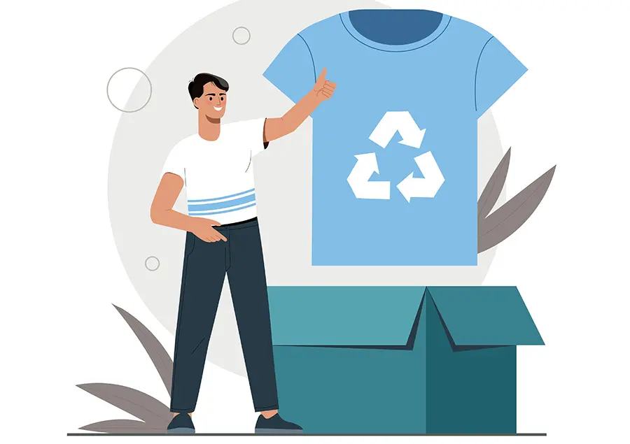 La moda rápida tiene como consecuencia grandes cantidades de emisiones de dióxido de carbono Ilustración: Shutterstock