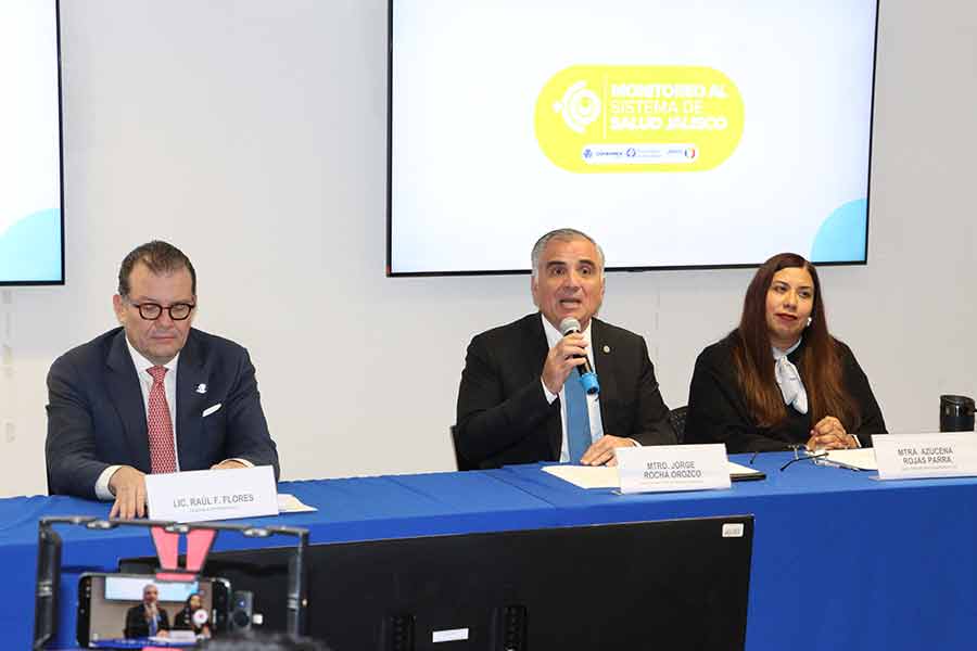 Presentan 2da. etapa de monitoreo de salud en Jalisco. 